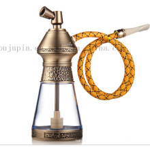 OEM Logo Print Classical Metal Smoking Pipe Shisha Hookah